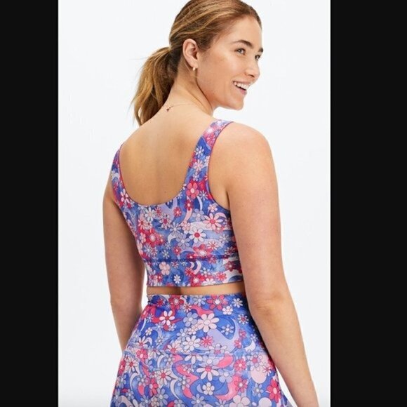 Fabletics PureLuxe Harlyn Sports Bra & Leggings Set S High-Waist Activewear - Picture 10 of 13